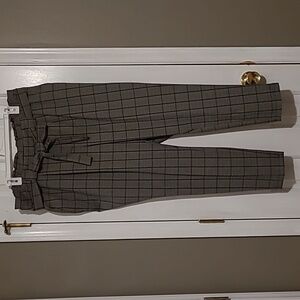 Plus Sportwear Plaid Dress/Business Pants  with Belt  Size 18/20